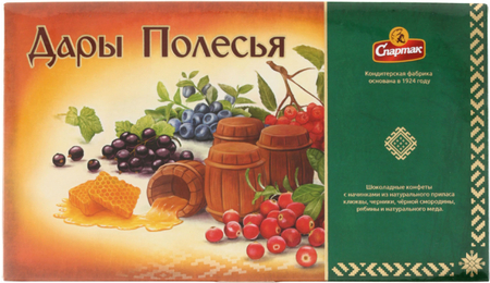 Конфеты Дары Полесья 282г@