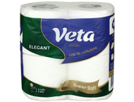 Бумага туалетная Veta Elegant