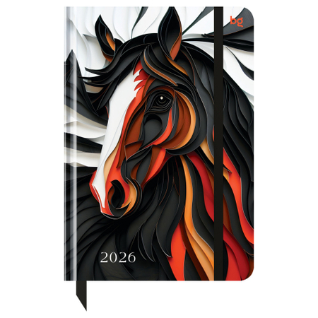 Ежедневник датированный на 2026 год BG «Символ года» (А5), 145*210 мм, 176 л.