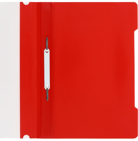 Папка-скоросшиватель пластиковая А4 Index 1200, толщина пластика 0,18 мм, лососевый