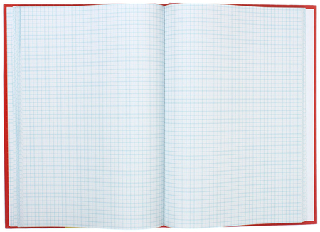 Книга учета OfficeSpace, 200*290 мм, 96 л., клетка, красная Книга учета OfficeSpace, 200*290 мм, 96 л., клетка, красная