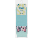 Носки детские Esli, размер 14, бледно-бирюзовые