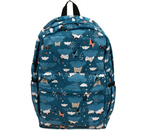 Рюкзак школьный ArtSpace Pattern, 410×280×140 мм, Cats