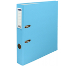 Папка-регистратор OfficeSpace с односторонним бумвиниловым покрытием, корешок 50 мм, голубой