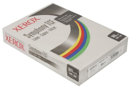 Бумага офисная цветная Xerox Symphony TCF, А4 (210*297 мм), 80 г/м2, 500 л., светло-серая