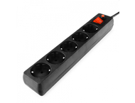 Сетевой фильтр «Гарнизон» 10А (с заземлением, с выключателем)