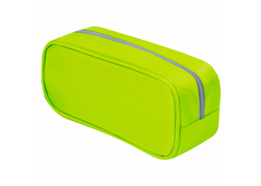Пенал-косметичка однокамерный Brauberg King Size, 200×80×90 мм, Neon Green