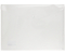 Папка-конверт пластиковая на кнопке «Стамм» А4+, толщина пластика 0,15 мм, прозрачная
