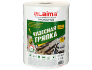Салфетки вискозные универсальные Laima «Чудесная тряпка» (в рулоне)