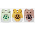 Нож канцелярский «Лапка», ширина лезвия 9 мм, ассорти