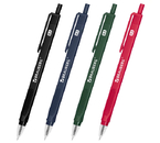 Ручка шариковая автоматическая Brauberg Trios Pro Color, корпус ассорти, стержень синий