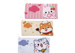 Пенал-конверт «Пифагор», 220×100 мм, Pets, ассорти