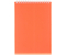 Блокнот на гребне А5 Hatber Diamond Neon, 145*212 мм, 80 л., клетка, оранжевый