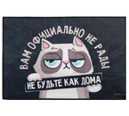 Коврик придверный полиэстровый Sima-Land, 40×60 см, «Кот»
