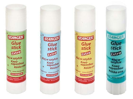 Клей-карандаш Stanger Extra, 10 г, ассорти Клей-карандаш Stanger Extra, 10 г, ассорти