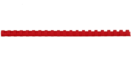 Пружина пластиковая OfficeSpace (14), 14 мм, красная