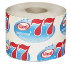 Бумага туалетная Lizzi, 1 рулон, ширина 80 мм, серaя