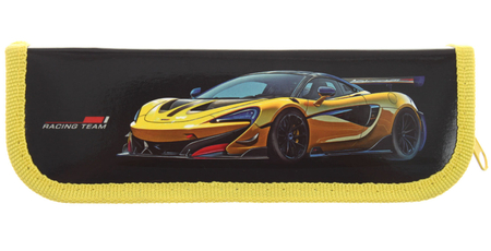 Пенал однокамерный Profit, 190*65 мм, «Золотистый спорткар» Пенал однокамерный Profit, 190*65 мм, «Золотистый спорткар»
