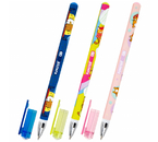 Ручка шариковая Funster, «Рыжий кот-энтузиаст», корпус ассорти, стержень синий