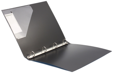 Папка пластиковая на 4-х кольцах Discovery 