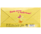 Открытка-конверт «Дарите счастье», 80*165 мм, «Котики»