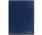 Папка пластиковая на 40 файлов Brauberg Office, толщина пластика 0,6 мм, синяя