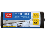 Пакеты для мусора OfficeClean (ПНД), 30 л, 20 шт., черные Пакеты для мусора OfficeClean (ПНД), 30 л, 20 шт., черные