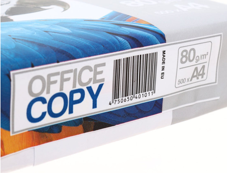 Бумага офисная Office Copy, А4 (210*297 мм), 80 г/м2, 500 л. 