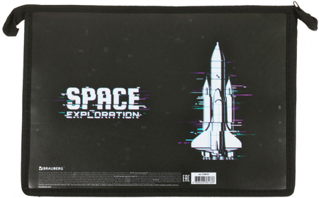 Папка для труда 2 отделения Brauberg Arts, 330*230*100 мм, Space Exploration Папка для труда 2 отделения Brauberg Arts, 330*230*100 мм, Space Exploration