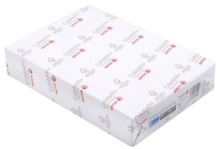 Бумага офисная Xerox Colotech+ Natural White, А4 (210*297 мм), 100 г/м2, 500 л.