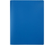 Папка-скоросшиватель пластиковая с пружиной OfficeSpace, толщина пластика 0,5 мм, синяя