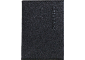 Обложка для паспорта OfficeSpace «Бизнес», 95×135 мм, черная