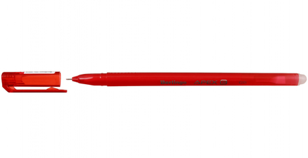 Ручка гелевая одноразовая Berlingo Apex E «Пиши-стирай», корпус красный, стержень красный