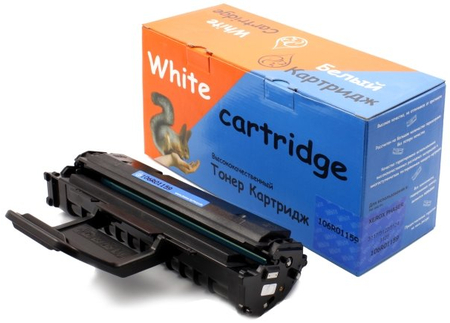 Тонер-картридж White Cartridge 106R01159, черный, ресурс 3000 страниц 