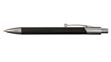 Ручка шариковая автоматическая Index IMWT1141, корпус черный, стержень синий 