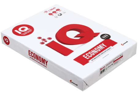Бумага офисная IQ Economy, А3 (297 × 420 мм), 80 г/м², 500 л.