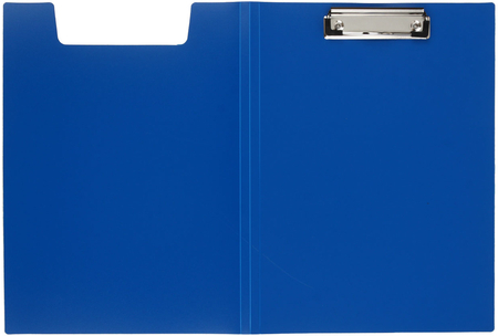Планшет с крышкой «Бюрократ», толщина пластика 1,2 мм, синий