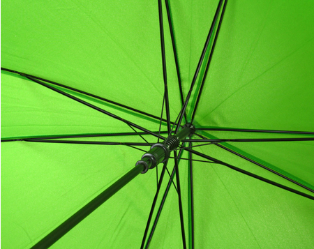 Зонт женский от дождя (трость) , зеленый
