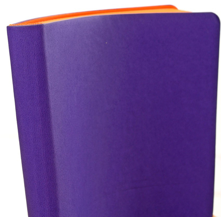 Ежедневник недатированный Berlingo Fuze (А6), 122*183 мм, 136 л., фиолетовый
