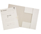 Папка картонная на завязках «Дело», А4, ширина корешка 20 мм, плотность 320 г/м2, немелованная, белая