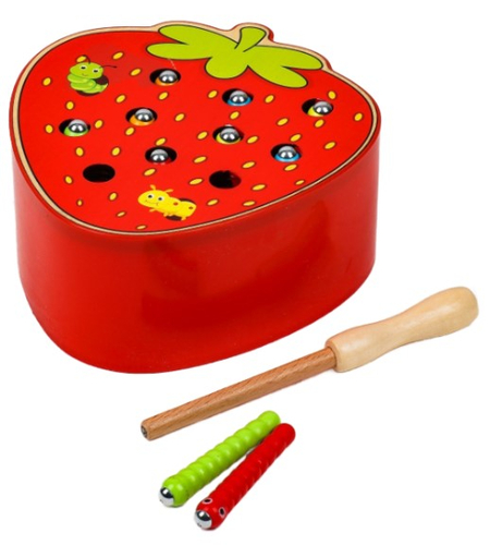 Игрушка развивающая «Рыбалка. Клубника», 7*15,5*17 см, 3+