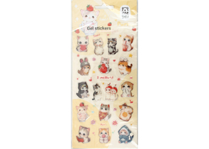 Наклейки гелевые Meshu, 10×23 см, 41 шт., Perrrfect Наклейки гелевые Meshu, 10×23 см, 41 шт., Perrrfect