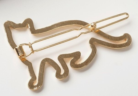 Заколка-зажим для волос «Джили», 6 см, «Кошка» Заколка-зажим для волос «Джили», 6 см, «Кошка»