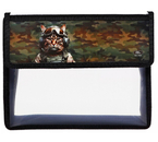 Папка для тетрадей на липучке Calligrata, 230×190×50 мм, «Кот камуфляж»