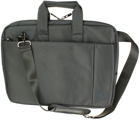 Сумка для ноутбука Continent CC-215 (диагональ 15.6 дюйма), 400*300*60 мм, серая