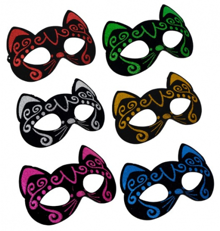 Маска карнавальная «Кошечка», 16*10 см, ассорти