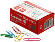 Скрепки цветные Prof-Press