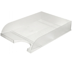 Лоток горизонтальный Brauberg Standard, 350×253×65 мм, прозрачный Лоток горизонтальный Brauberg Standard, 350×253×65 мм, прозрачный