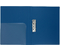 Папка пластиковая с боковым зажимом и карманом inФормат, толщина пластика 0,7 мм, синяя