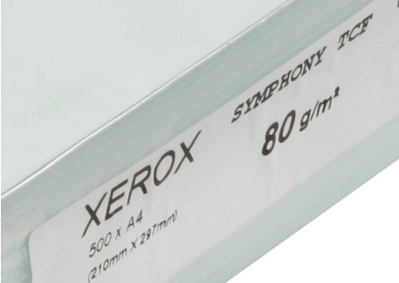 Бумага офисная цветная Xerox Symphony TCF, А4 (210*297 мм), 80 г/м2, 500 л., бледно-голубая